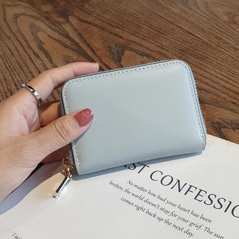 First Layer Cow Leather Card Holder Women Genuine Leather Card Bags For Business Credit ID Cards Driving License Coin Purse