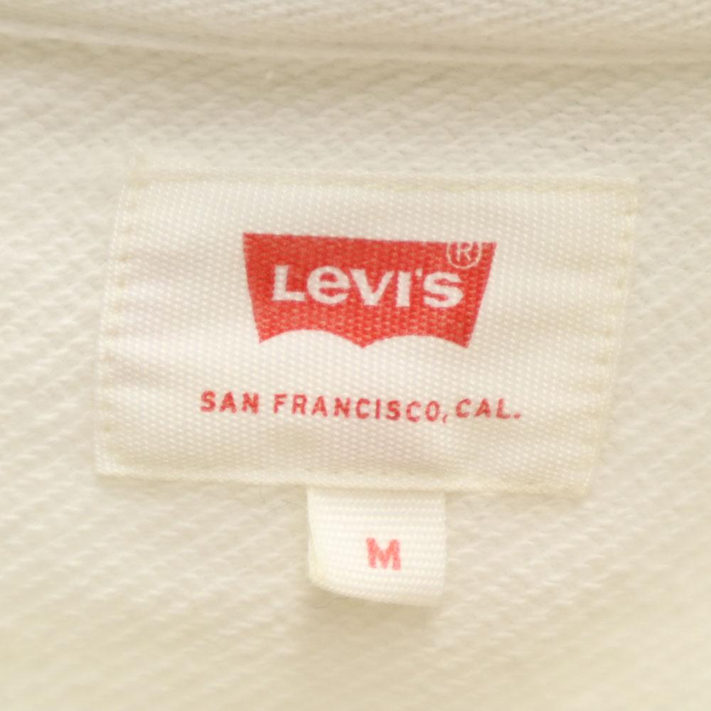 Levi's Mikiny s dlhým rukávom M biele Pánske Použité