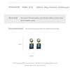 Blue Rhinestone Square Simulation Pearl Necklace for Women Vintage Collarbone Chain Sparkle Jewelry Sets