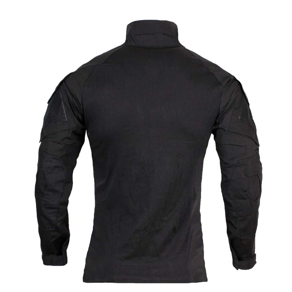 Combat Uniform Camouflage Long Sleeve Shirt Airsoft Desert Tactical Military Combat Shirt Size [zuoxiangru] [Sweat-Wicking, Quick-Drying, Breathable,