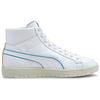 Puma Ralph Sampson 70 Mid Rudolf Dassler Legacy Collection Season 2 Unisex Sneakers White Yellow-Pear Vaporous-Grey 374962-01