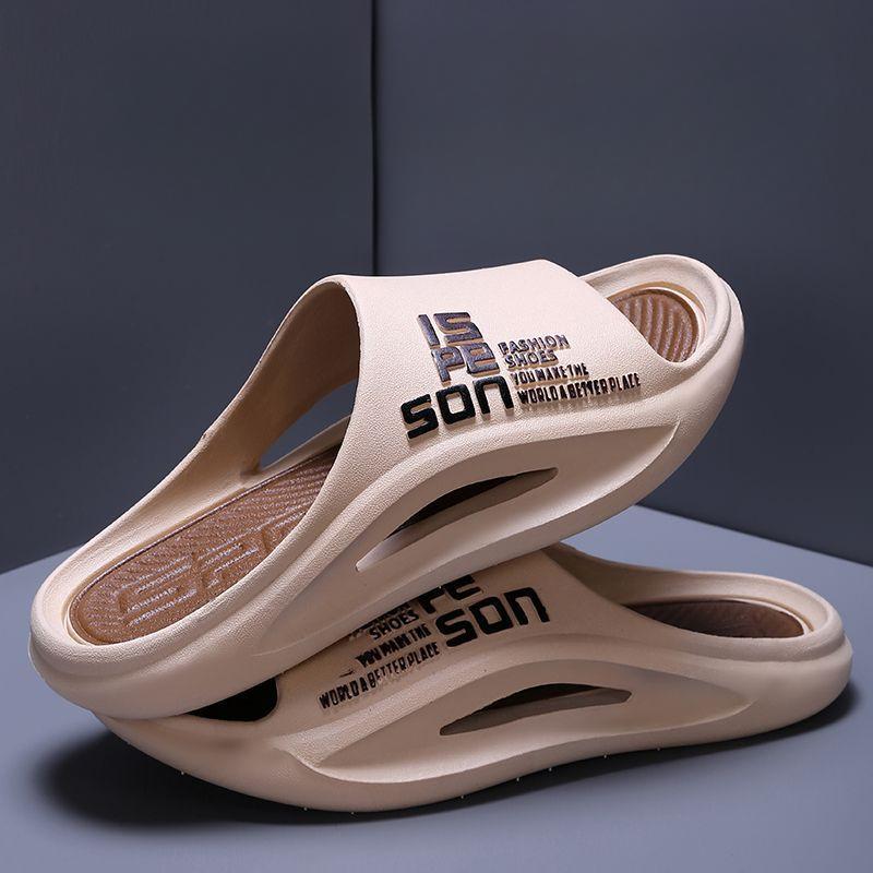 

Холодные тапочки для мужчин и женщин, спортивные, EVA, не вонючие, нескользящие, спортивные, для летнего домашнего использования 46-47 кофейный