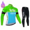 2026 Lotto Zimní cyklistický dres Set Ropa Ciclismo Termální fleece Bicicleta Oblečení MTB Cyklistický závodní dres Oblečení na silniční kolo