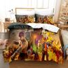 3D Game Garena Free Fire Bedding Set Quilt Cover Bed Cover with Pillowcase Twin Single Queen King Size Boys Adult Home Textile