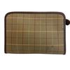 Burberrys Pouch clutch bag Mega check canvas Clutch bag beige canvas unisex Used