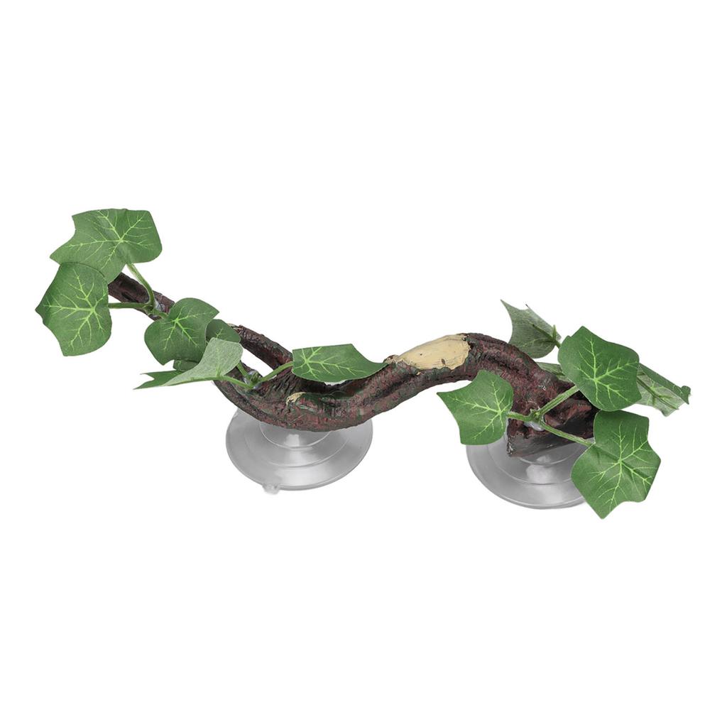 Reptile Corner Branch Simulation Natural Relieve Boredom Climbing Terrarium Plant Decoration for Aquarium Fish Tank