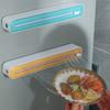Plastic Wrap Cutting Box Cling Film Cutter Multifunction Food Film Dispenser Waterproof Magnetic Storage Box Kitchen Gadgets