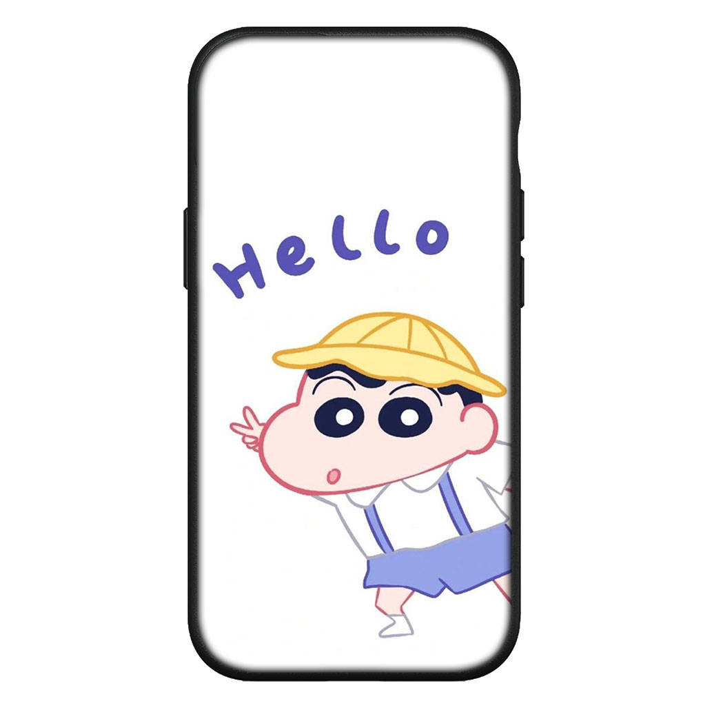 Cover for iPhone 16 15 Xiaomi Redmi Note 14 13 12 11 Pro Max X 8 16e Samsung Galaxy S25 S24 S23 Moto OPPO Huawei Comics Shin Chan Shinchan Phone Case