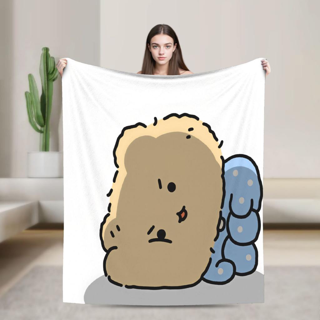 Cute M-Manggom Blanket Super Soft Throw Blanket Winter Adults Home Decor Camping Bedspread
