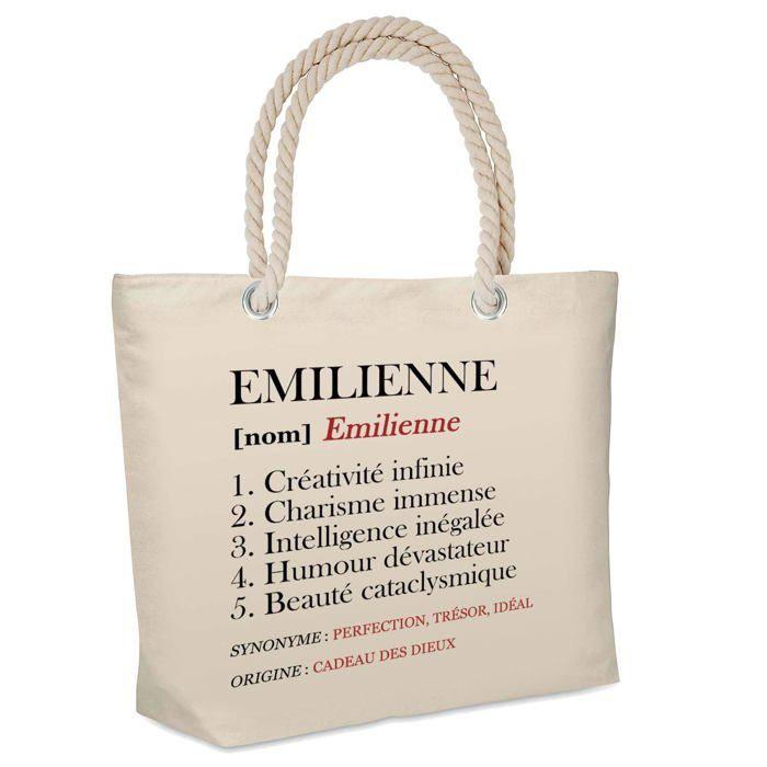 Sac de plage - PLANETEE - Emilienne Définition - Coton - Grande contenance - Imprimé en France