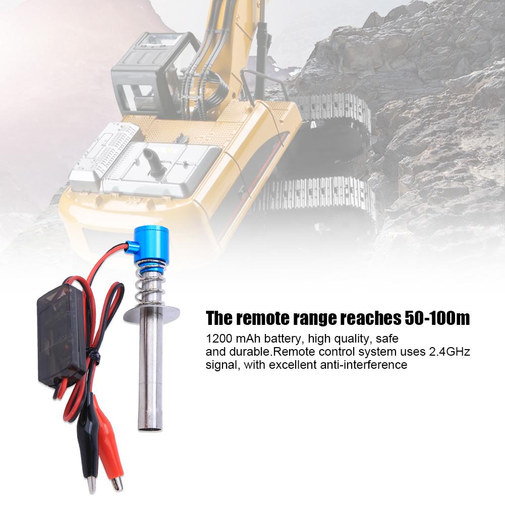 Universal RC Engine Ignition Vehicle Accessory for 1 8 1 10 Remote Control Car