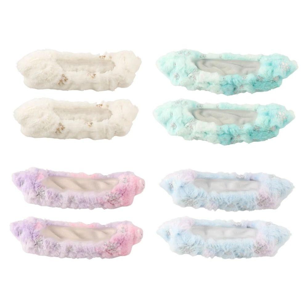 Plush Case Skate Shoes Protector Soft Protector Flannel Skate Guards  Men Women