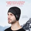 Loogdeel Winter Cycling Cap Warm Windproof Helmet With Eyeglass Hole For Outdoor Sports Skiing Motorcycle Bike Riding