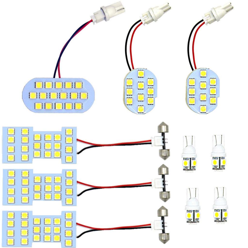 Nissan Serena C26 Serie C26/FC26/NC26/FNC26 LED Kupébelysning Set, NISSAN Interiörbelysning, 3 Chip