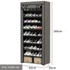 Simple dustproof shoe cabinet for dormitory apartment multi-level storage foyer shoe organizer rental house rental house durable
