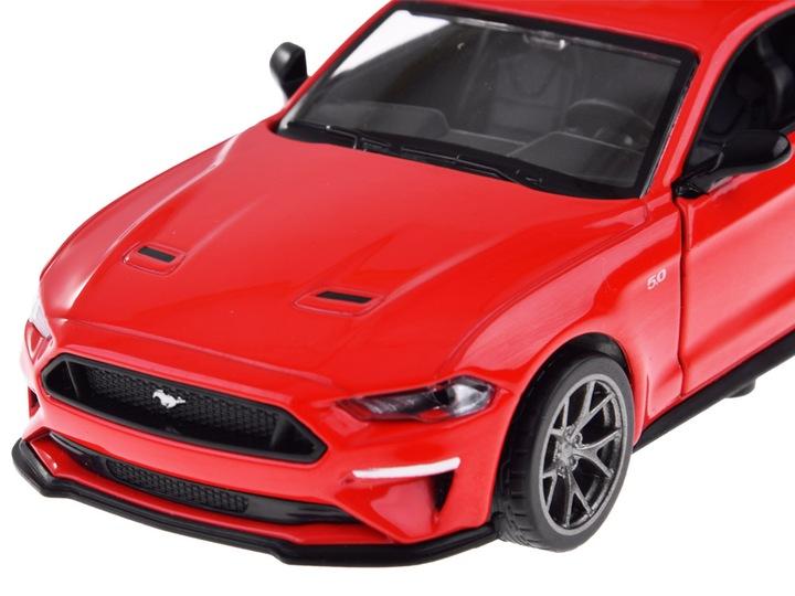 Auto Metalowe Model 2018 Ford Mustang Gt Skala 1:34 Światło Dźwięk Za4616
