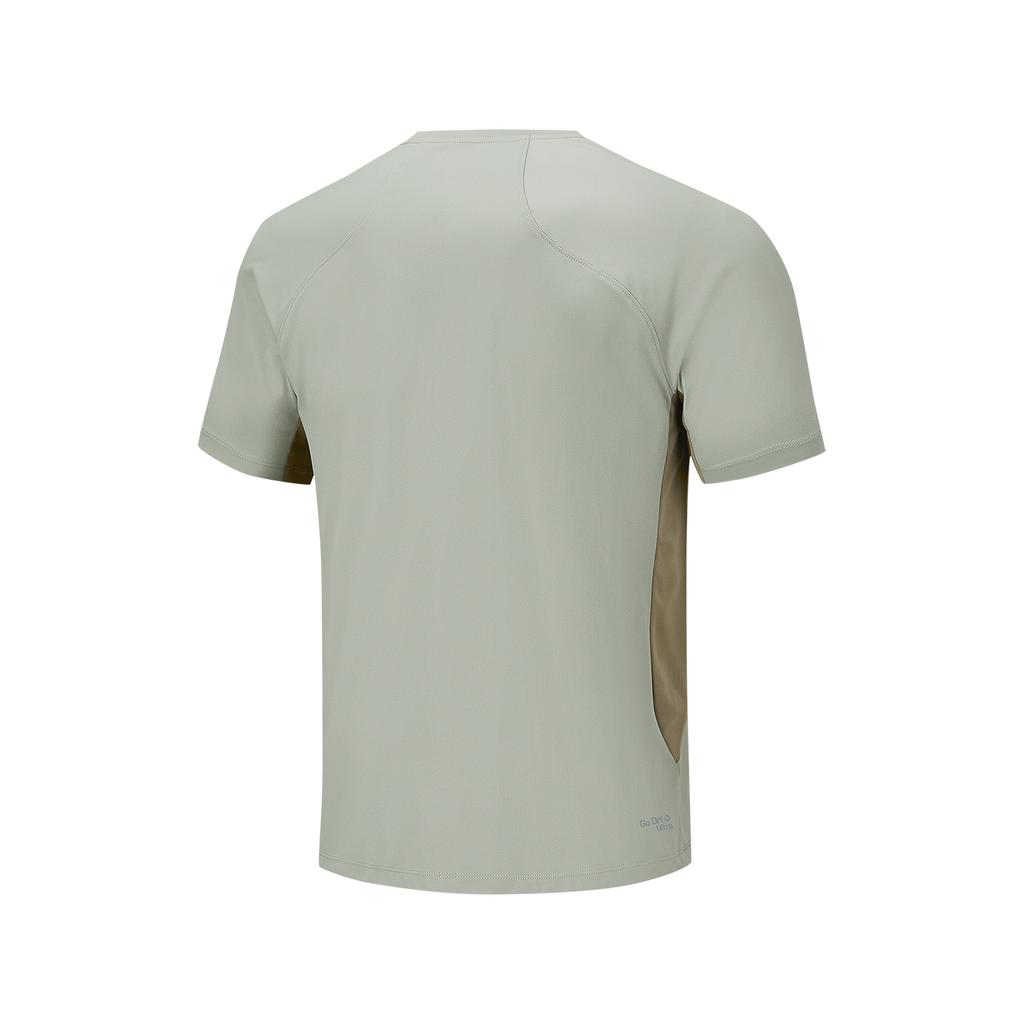 Skechers Solid Color Round Neck Short Sleeve T-Shirt Men Tops P226M141-05UT