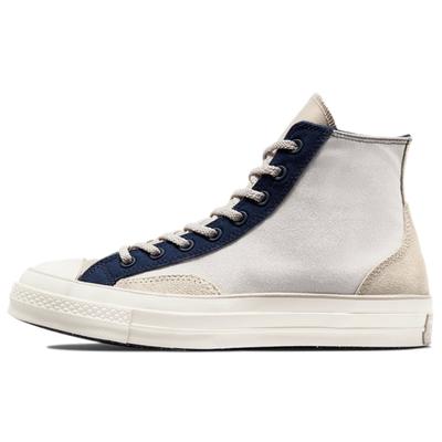 70. léta Chuck Taylor All Star Trendy prošívání Univerzální vysoké plátěné boty Unisex Krémově bílá Šedá Modrá