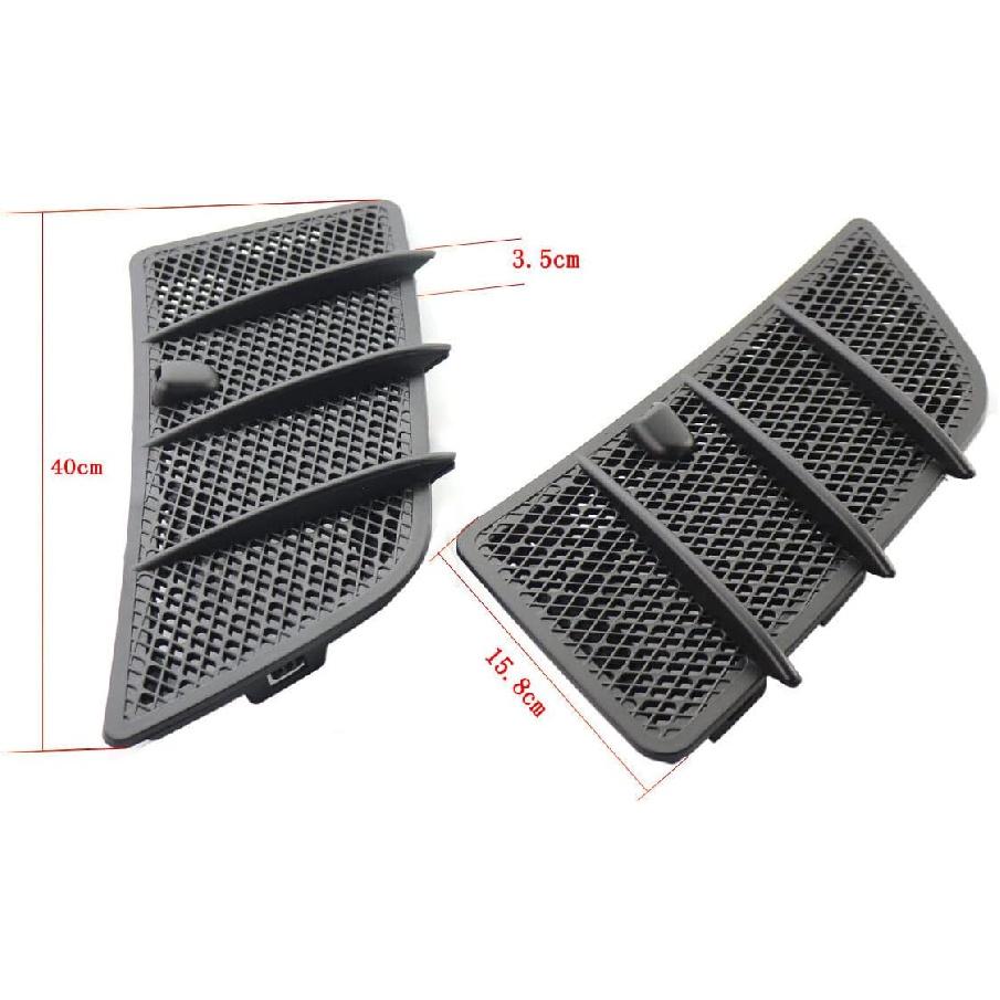 Pair Left & Right Hood Air Vent Grill Cover Insert Mesh Compatible for W164 ML Class ML350 ML550 ML63 GL320 GL350 GL450 GL550 2008-2011 Replaces OE#