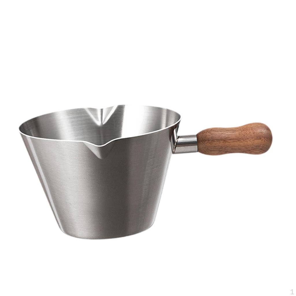 120ml Odměrka na kávu s rukojetí, Multifunkční dárek, Džbánek na mléko, Nalévací nádobka pro domácnost