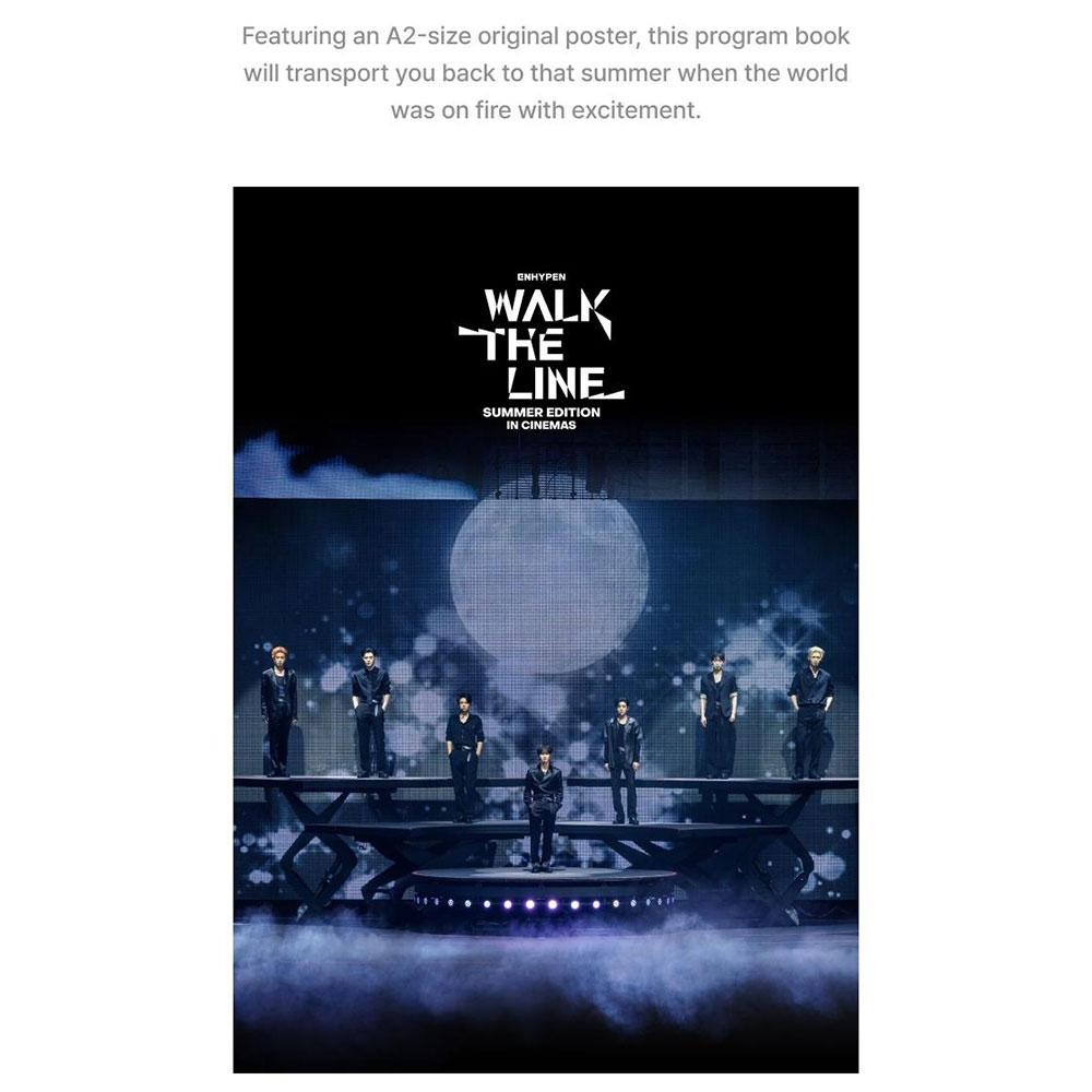 [Vorbestellung] ENHYPEN WALK THE LINE SOMMERAUSGABE IM KINO Programmheft