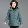 Fashion Slim-fit Hooded Down Cotton-padded Women's New Winter Thickened Warm Temperament Medium and Long Cotton-padded Jacket