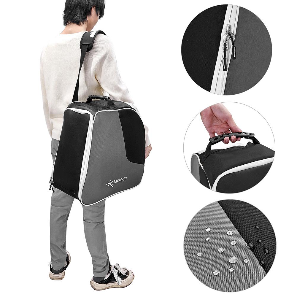 Winter Portable Ice Ski Snow Boots Bag Accessories Professional Skating Shoes Storage Bag Unisex Non-slip for Ski Helmet Gloves