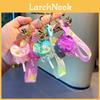 Adorable Acrylic Floating Lollipop Keychain Cute Cartoon Key Ring School Bag Charm