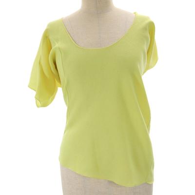 Κατασκευασμένο στην Ιταλία Κοντομάνικο Κοπή Deform 38 κίτρινο Γυναικείο Μεταχειρισμένο