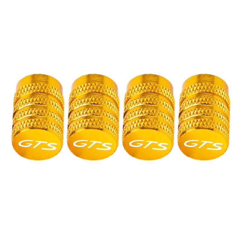 Car Wheel Tire Valve Caps Tyre Stem Covers Airdust Waterproof For Porsche GTS Cayenne Cayman Panamera Macan 911 718 928 901 930
