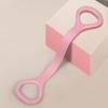 Silicone Figure 8 Resistance Band Anti-slip Men Women Arm Shoulder Stretch Strength Training Exercise Elastic Strap Fitness Tension Rope