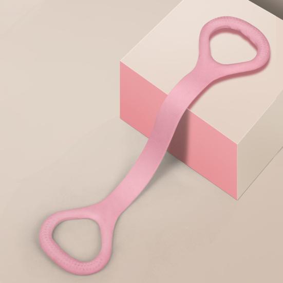 Silicone Figure 8 Resistance Band Anti-slip Men Women Arm Shoulder Stretch Strength Training Exercise Elastic Strap Fitness Tension Rope