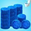 Toilet Blue Bubbles Urinal Scale Remover and Deodorant Cleaner - Strong Flushable Solid for Hotel Use