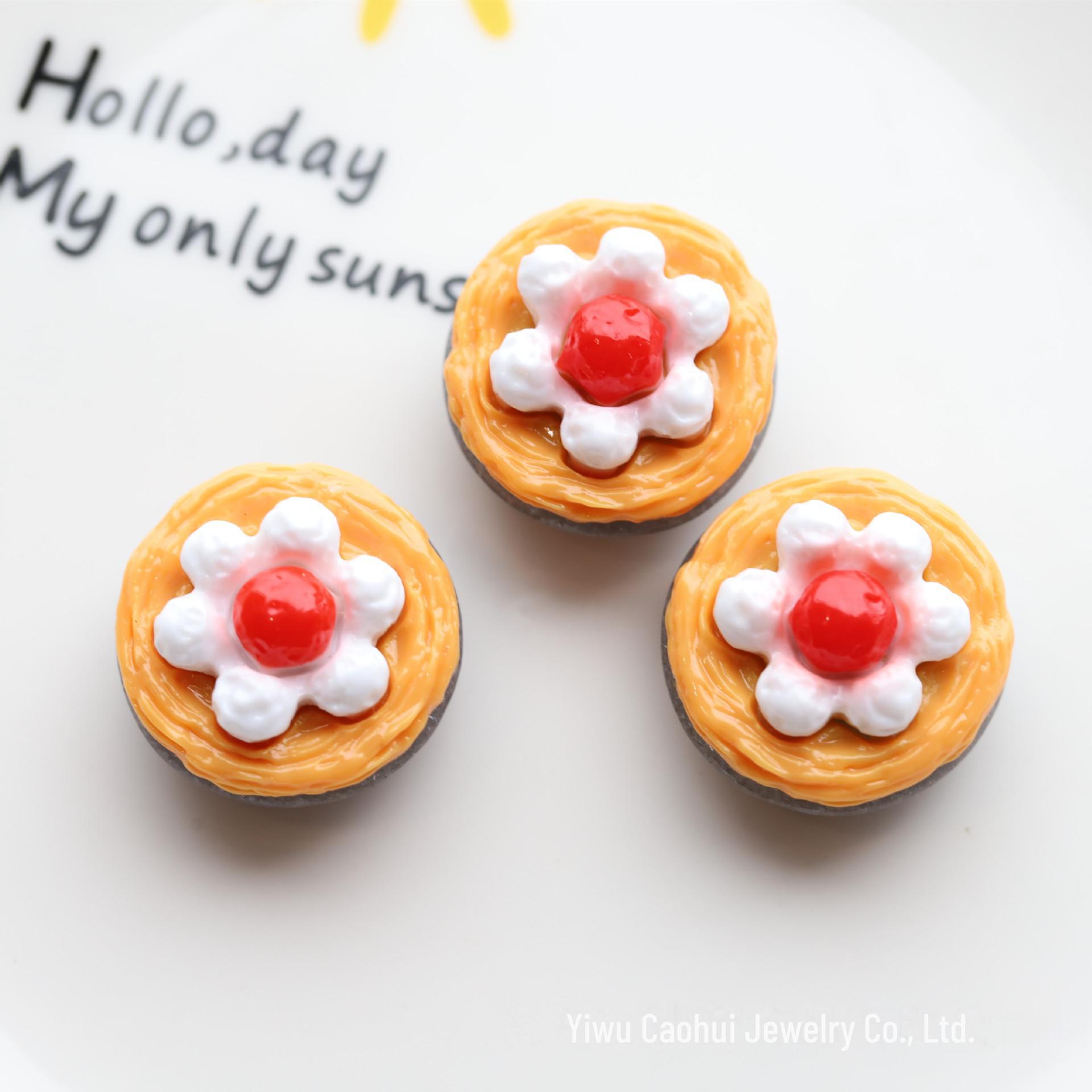 

Украшения из смолы своими руками и мобильные аксессуары: Яичные тарты «Еда и игрушки», кремовый клей в стиле шифонового торта для ручных подвесок красоты 2.0cm x 2.0cm