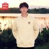 MINISO Men's Half-Zip Stand Collar Sweatshirt