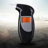 Breath Alcohol Tester Black Portable Sensitive High Accuracy Air Blowing Alcohol Tester With 5 Mouthpieces