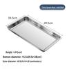Stainless Steel Rectangular Multi-purpose Tray