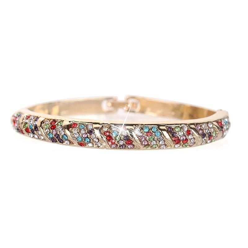 New European  American Fashion Versatile Rhinestone Crystal Bracelet