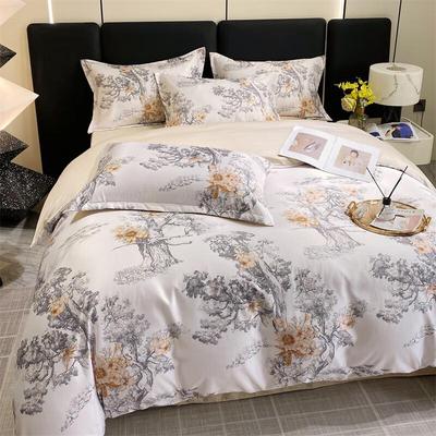 Muxinzi All-Season Polyester 4-Piece Bedding Set