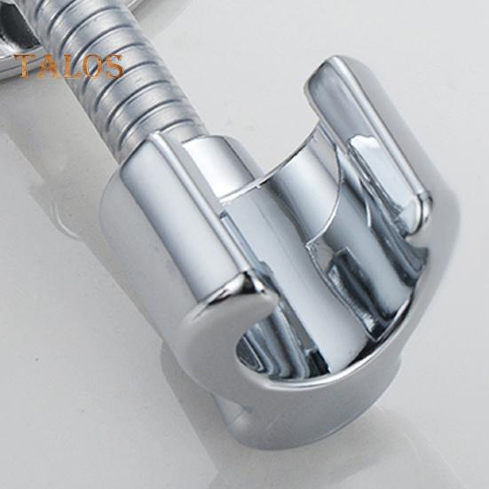 Supporto Per Doccetta A Ventosa, Girevole 360°, Regolabile, Senza Fori, Universale, In ABS Argento, Carico Max 100kg