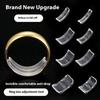 8Pcs/set Silicone Ring Size Adjuster Loose Rings Ring Size Retainer  for Rings Jewelry Tools