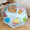 1PC Birthday, Celebration Umbrella-8-Rib Reinforced, Automatic Open, Lightweight & Durable, Fashion Accessory for Outdoor, J0349