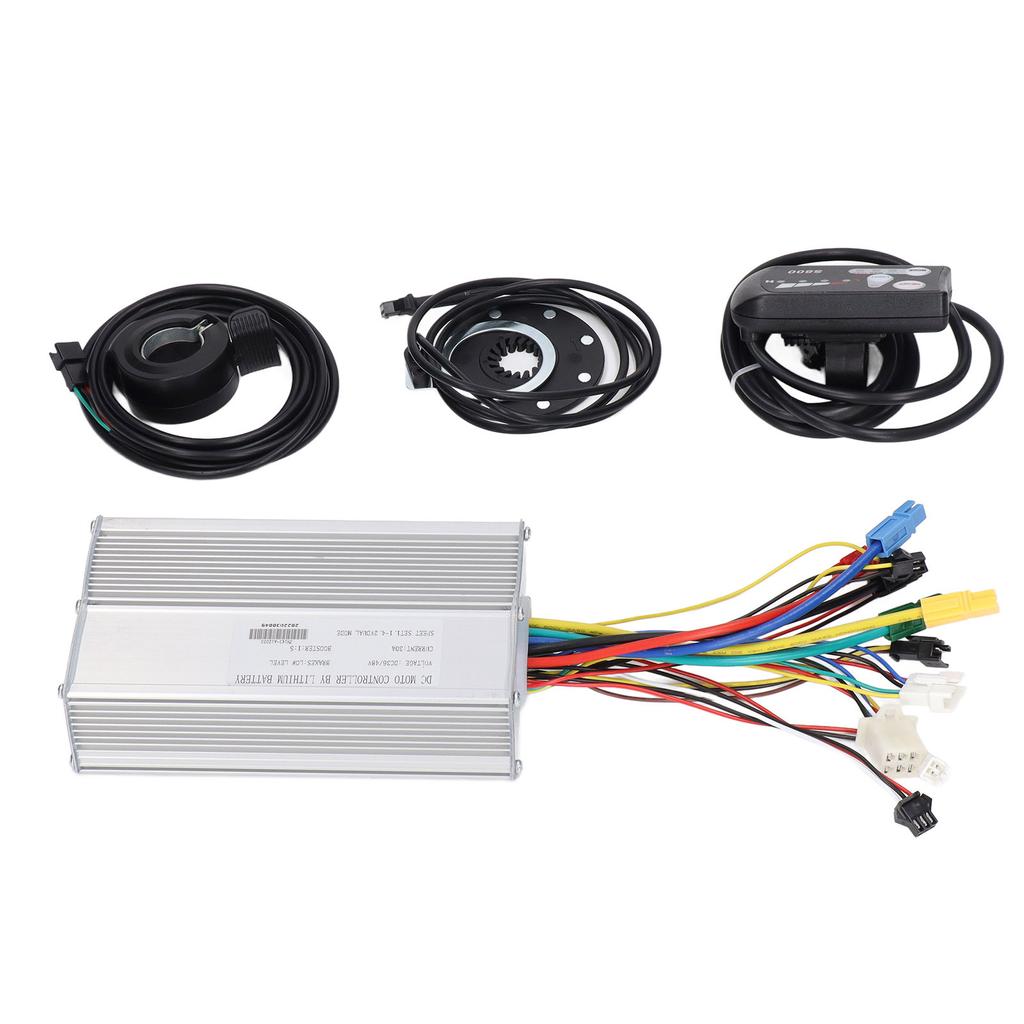30A 1000W Motor Brushless Controller Kit Speed Controller Set with S800 Panel for Electric Bike Scooter