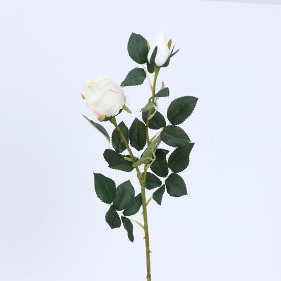 Artificial Rose Multi-use Bright-colored Faux Silk Flower Simulation Flower Display Decoration