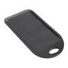 Beard Trimmer Sharpener and Cleaner Portable Rubber Beard Trimmer Cleaning Tool with Hanging Hole Black