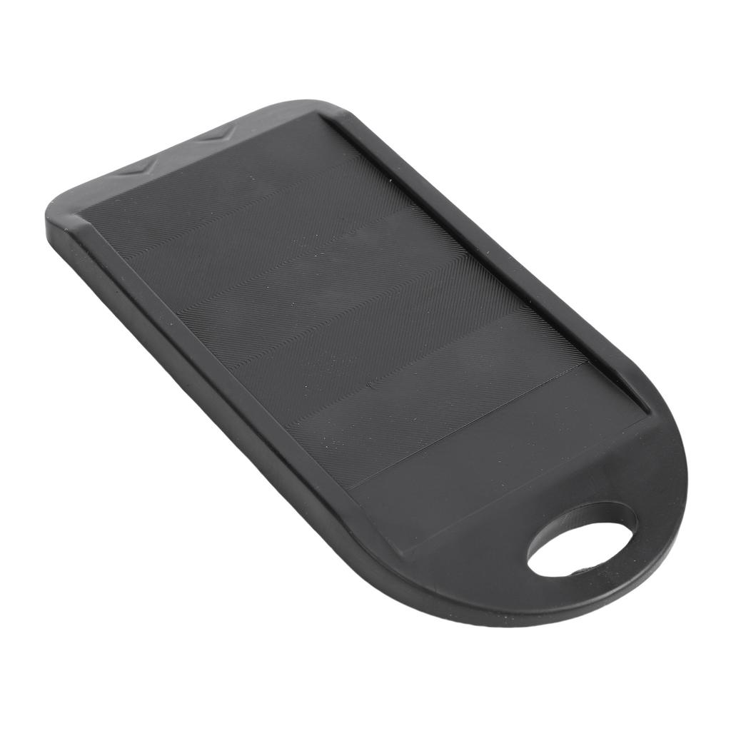 Beard Trimmer Sharpener and Cleaner Portable Rubber Beard Trimmer Cleaning Tool with Hanging Hole Black