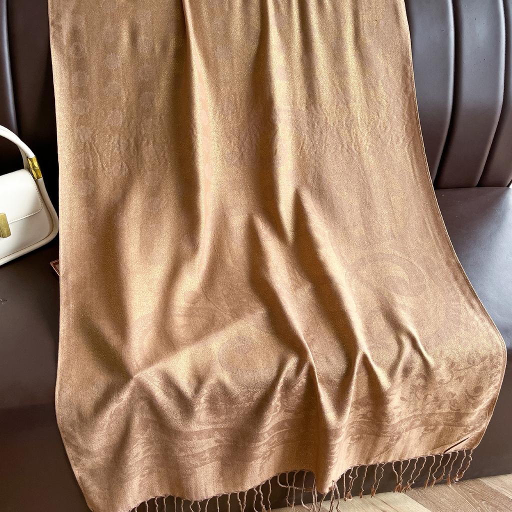 Luxury Brand Autumn Cashmere Pashmina Shawl Lady Wrap Warm Winter Scarves Design Print Female Foulard Hijab Stoles Scarf