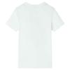 T-shirt pour enfants avec manches courtes écru 92/104/116/128/140
