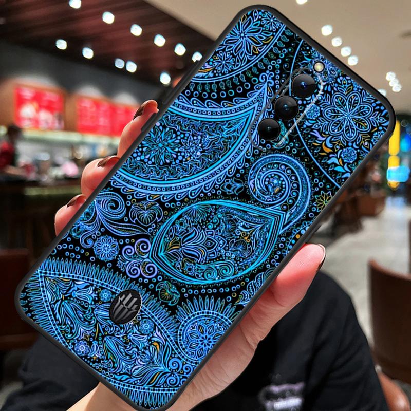 Paisley Pattern Case For ZTE Nubia Red Magic 11 10 8 9 8S 9S 10S Pro Plus 10 Air 5G 6R 6 7 6S 7S Pro Cover