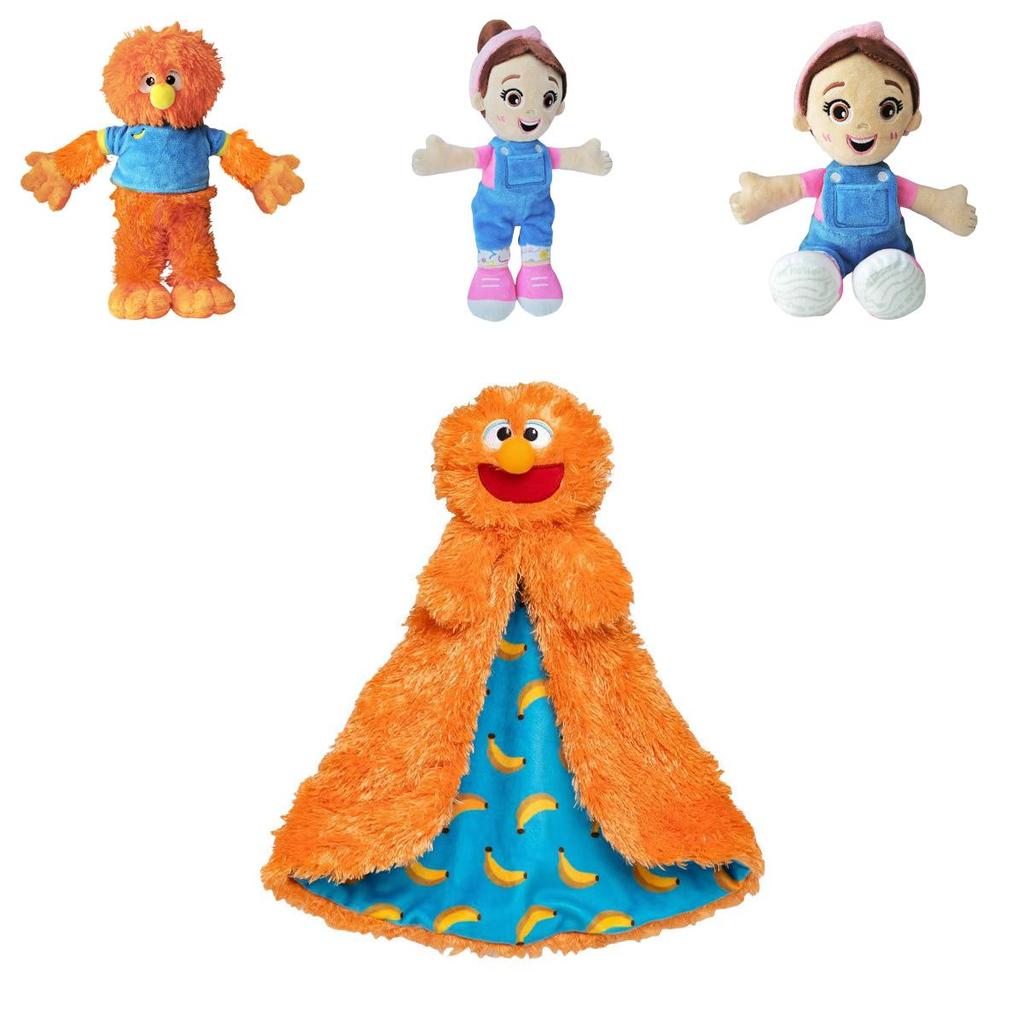 Adorável Boneca de Pelúcia Ms Rachel Brinquedo Macio Para Meninas Lovely Inteligente Companheiro Fofinho 30cm Com Macacão Azul